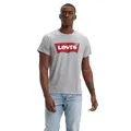 Levi's Herren Graphic Set-In Neck T-Shirt, Batwing Logo, Grey, XL