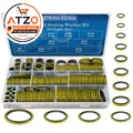 ZDBB 378 Stück Bonded Sealing Washers Kit 12 Größen Metall Gum