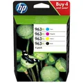 Original HP 963XL  3YP35AE Tinte Multipack schwarz cyan magenta gelb 4 Stück