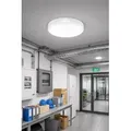 Braytron LED Deckenleuchte mit Notlicht Bewegungsmelder Farbwahl 4CCT 10W 20W IP54 Akku bis 4 Stunden - Weiß
