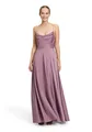 Vera Mont Damen Abendkleid mit Wasserfallausschnitt 42, Powder Lilac