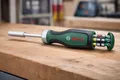Bosch Ratschenschraubendreher Bit Magazin Magnetischer Bithalter Schrauber 12tlg
