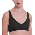 Sloggi BH Zero Feel 2 0 Soft Bra Schwarz Large Damen