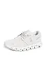 On Cloud 5 Damen-Sneaker, Perle/Weiß, 43 EU