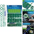Automotive AC O-Ring Kit 595 Stück SAE Metrisch Klimaanlage Dichtung
