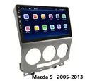 GABITECH Android Autoradio für Mazda 5 2005-2013 9" Touchscreen BT GPS USB FM Autoradio (FM / AM-Radio, RDS, DAB+ Optional, Kabellos Apple Carplay und Android Auto, Sprachsteuerung)