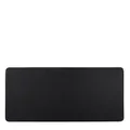 SPRINTIS Schreibtischunterlage 90 x 43 cm, schwarz, rutschfest, abwischbar und langlebig, edles Design aus hochwertigem PU-Leder für Büro und Zuhause