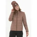 WHISTLER Steppjacke Tepic W Pro-lite mit Kinnschutz und kuscheliger Wattierung beige 4XL (48)