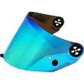 Nolan X-804 RS Ultra Carbon, Visier verspiegelt - Blau-Verspiegelt