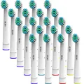 20 Stück Aufsteckbürsten kompatibel mit vielen Dontodent Zahnbürsten Ersatzbürsten Bürstenköpfe (siehe Artikelbeschreibung) von ONEBUY24