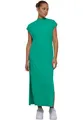 Urban Classics Damen Kleid Ladies Long Extended Shoulder Dress, langes Kleid für Frauen, Loose Fit, erhältlich, Größen XS-5XL