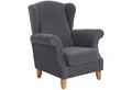 Max Winzer® Ohrensessel Verita, Ohrenbackensessel Velours