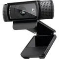 Logitech C920 HD Pro Webcam, 1080p/30fps, Autofokus, 2 Mikrofone, USB, Schwarz