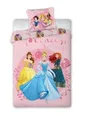 Prinzessin Bettwäsche 2 tlg. Set Garnitur Princess Disney Maße: 140x200  cm