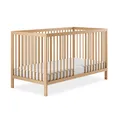 Ehrenkind® Babybett PUR 120x60 aus Buchenholz | Natur | Kinderbett 9-Fach höhenverstellbar mit entnehmbaren Stangen | Baby Bett