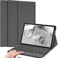FINTIE Tastatur Hülle für Samsung Galaxy Tab A11+ Plus 11" 2025 / Tab A9+ Plus 11 Zoll 2023 Tablet - Deutscher Tastatur mit Touchpad Magnetisch Abnehmbarer Keyboard, Grau