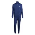 adidas Herren SPORTSWEAR BASIC 3 STRIPES TRICOT TRACKSUIT, Dark Blue, XXL Short