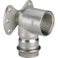 Viega Italia Srl - Viega Sanpress Inox Wandscheibe 437251 18mmxrp 1/2, Stahl Nichtrostend, Sc-contur
