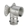 Viega Wandscheibe mit SC Sanpress Inox 2325.5 in 18mm x Rp1/2 Edelstahl