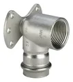 Viega Wandscheibe Sanpress Inox 2325.5 18 mm xRp 1/2, Stahl nichtrostend, SC...