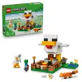 LEGO Minecraft Chicken Farm - Building Toy w/a Chicken Fan Minifigur (US IMPORT)