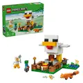 LEGO Minecraft 21585 Hühnerfarm Bausatz, Mehrfarbig