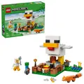 LEGO 21585 Minecraft Hühnerfarm, Minifigur Hühner-Fan, Zombiebaby, Huhn, Küken