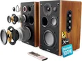Aktivboxen Regallautsprecher BT, AUX,USB,HDMI, opt.,Paar, MAJORITY D100,GEPRÜFT