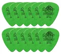 Starke Tortex Gitarre Plektren 0,88 mm in Standard Form im 12er Pack, Green