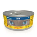 Josera Nassfutter DUCK Katzenfutter nass | Getreidefrei | 12 x 85 g