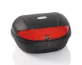 TRESKO Topcase XXL 48 Liter Motorradkoffer - Top case passend für 2 Helme, universal, für Roller, Motorrad, Mofa & Quad