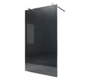 Home Systeme Walk-in-Dusche Freistehende Duschtrennwand Duschkabine Duschabtrennung Klarglas ESG