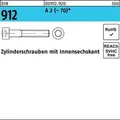 Zylinderschraube DIN 912 Innen-6kt M4x 40 A 2 (- 70) 500 Stück