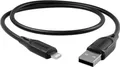 CYGNETT, Lightning / USB-A Ladekabel 2,4A 12W Essentials 1m, Schwarz
