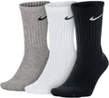 Nike Funktionssocken U NK V CUSH CREW 3P VALUE 108 für sportive Aktivitäten und Alltag, weiches Garn, atmungsaktiv