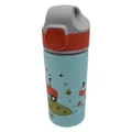 Sigg - Alu 400 ml Trinkflasche Kinder - Miracle Tractor - Mit Trinkhalm - Auslau
