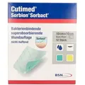 Cutimed Sorbion Sorbact Wundauflage 10x10 cm