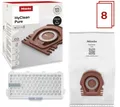 Miele Staubsaugerbeutel XL-Pack Allergy Staubsaugerbeutel HyClean Pure CO, passend für Miele, 9 St., Miele Original Zubehör