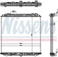 NISSENS Kühler, Motorkühlung 671750