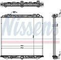 NISSENS 671750 Kühler, Motorkühlung