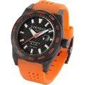 Locman - Armbanduhr - Herren - Chrono - Stealth 300MT - 0216V1-CBCBNKOS2O - Schwarz/Orange