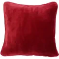 Gözze Premium Cashmere - Feeling Kissenhülle 50 x 50 cm - Rot , 50 x 50 cm