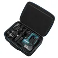 Supremery Tasche kompatibel mit Makita Akku Kombihammer DHR171Z Koffer Hardcase Zubehör kompakte Tragetasche