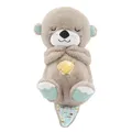 Fisher-Price Schlummer Otter Kuscheltier mit Atembewegung und Musik Baby