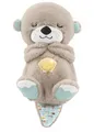 Fisher-Price FXC66 Schlummer-Otter Kuscheltier - Musik & Atembewegung