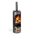 CookKing Outdoor-Ofen "Faro", BxHxT: 40 x 158 x 40 cm, schwarz