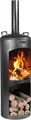CookKing Gartenkamin Faro, 40x40x158 cm
