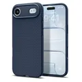 Spigen iPhone Air Hülle [rutschfest] [DURCHDACHTE Details] Liquid Air Case TPU mit Truss-Design, Militärgeprüfter Schutz, Sound Tunnel Technologie Handyhülle –Navy Blue