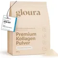 Gloura® Premium Kollagen Pulver – 100 % reines Collagen Typ 1 & 3, geschmacksneutral, hochlöslich, ohne Zusätze – für schöne Haut & schön...