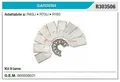 Kit 9 Klingen Für GARDENA Roboter R40Li R70Li R160 R303506